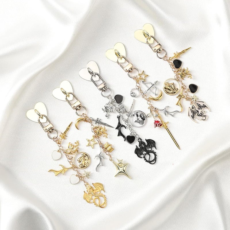 TAKEALOOKO Store Fantasy Charm Chain for Kindle - Fantasy Chain Bracelet Strap Decorating Accessories, Gift for E-Reader Book Lover - Image 4